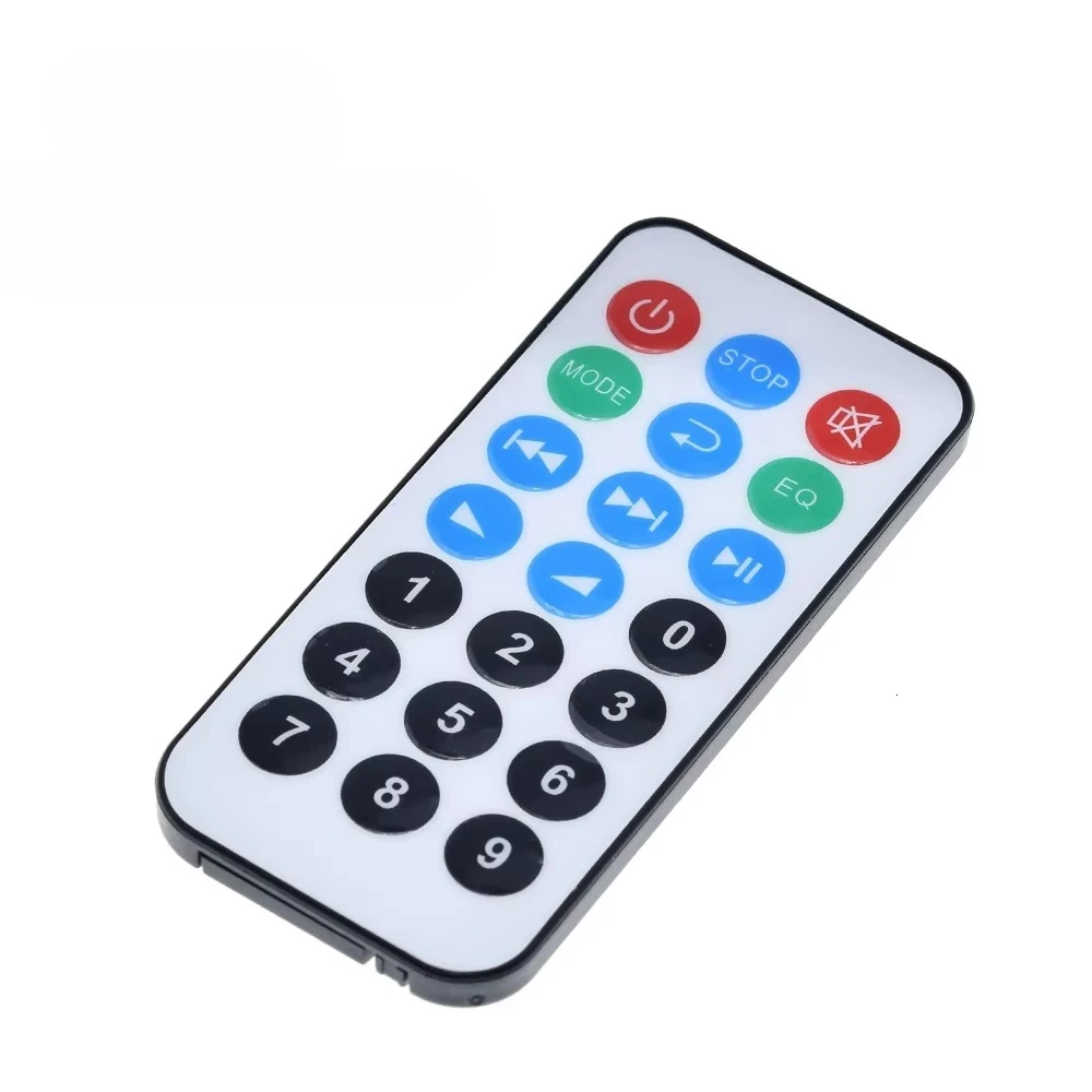 1/5/10pcs 21 Key MP3 Decoder Board Remote Control Without Batteries