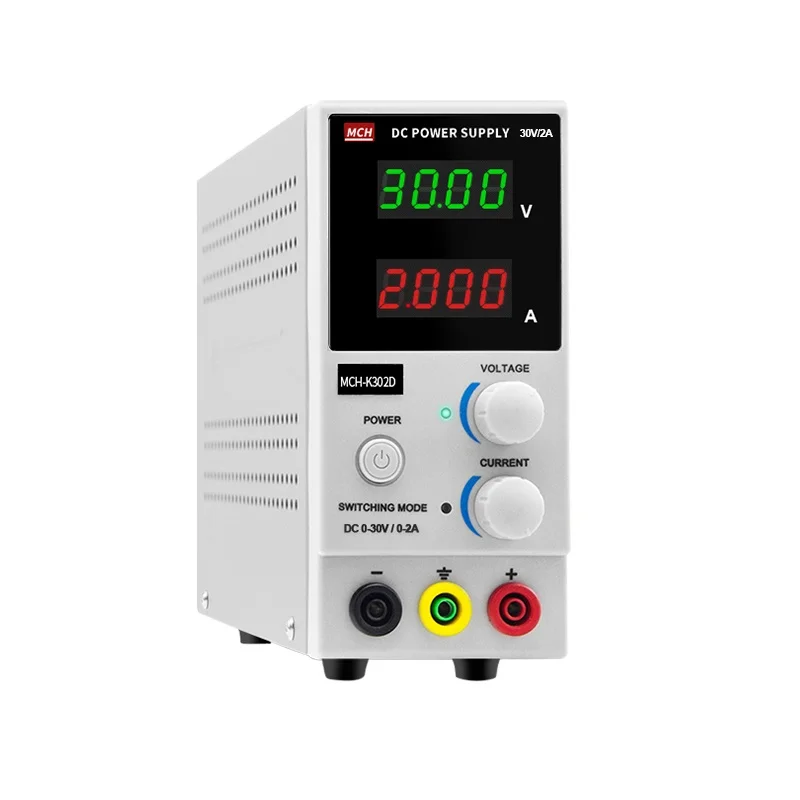 DC Led Power Supply 0~30V / 0-2A Designed Voltage&Current MCH-K302D