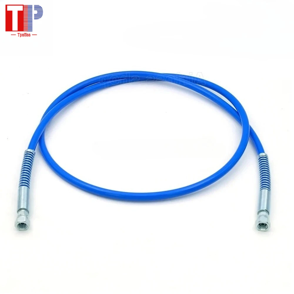 Whip Hose and Hose Connector 1/4' NP, 0.42M, 1M, 2M Airless Hose Kit Replacement, for Airless Paint Sprayer Connection High Pres