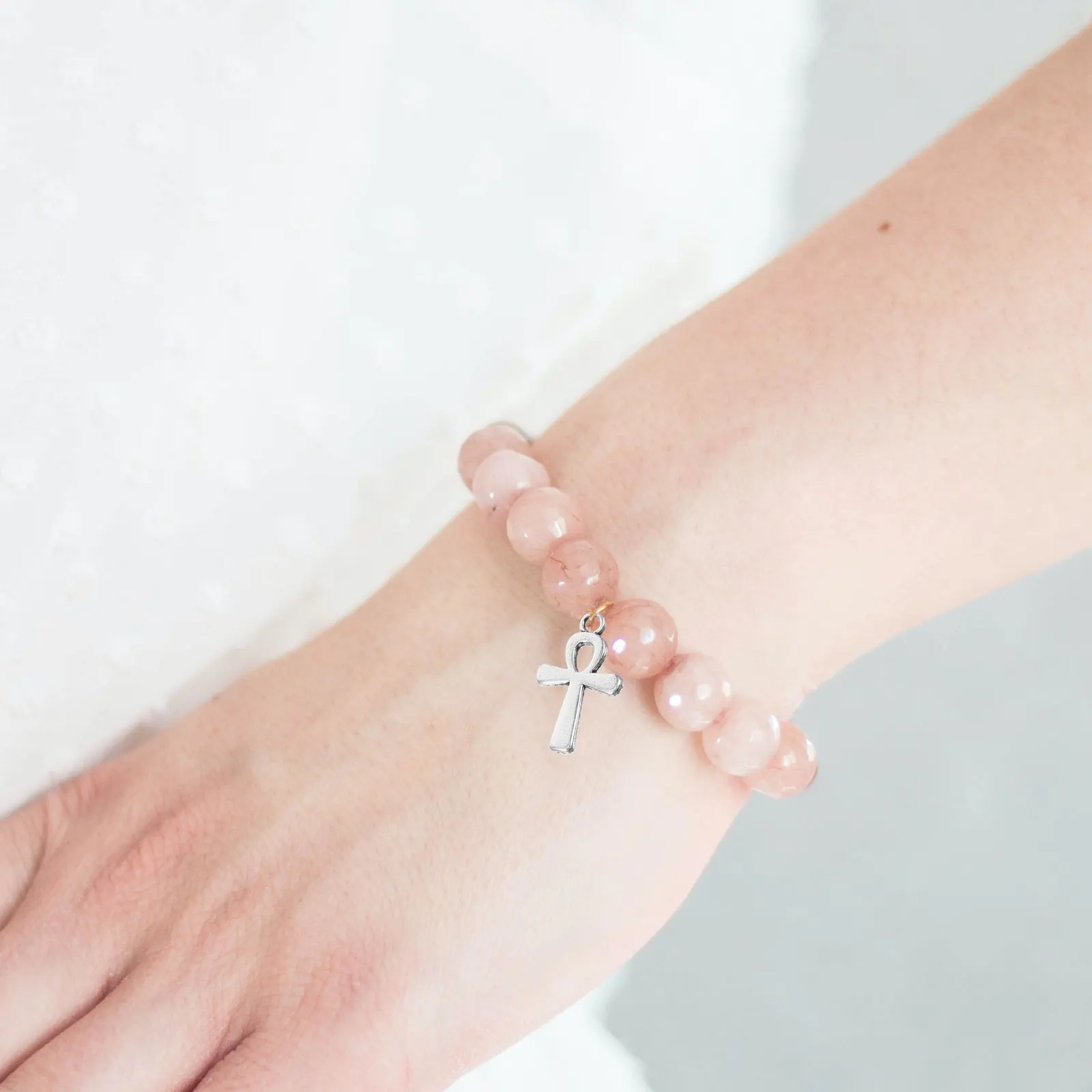 

10 Pcs Cross Pendant Decor Mini Hanging Charm Charms for Crafting Alloy Necklace Diy Making Manual