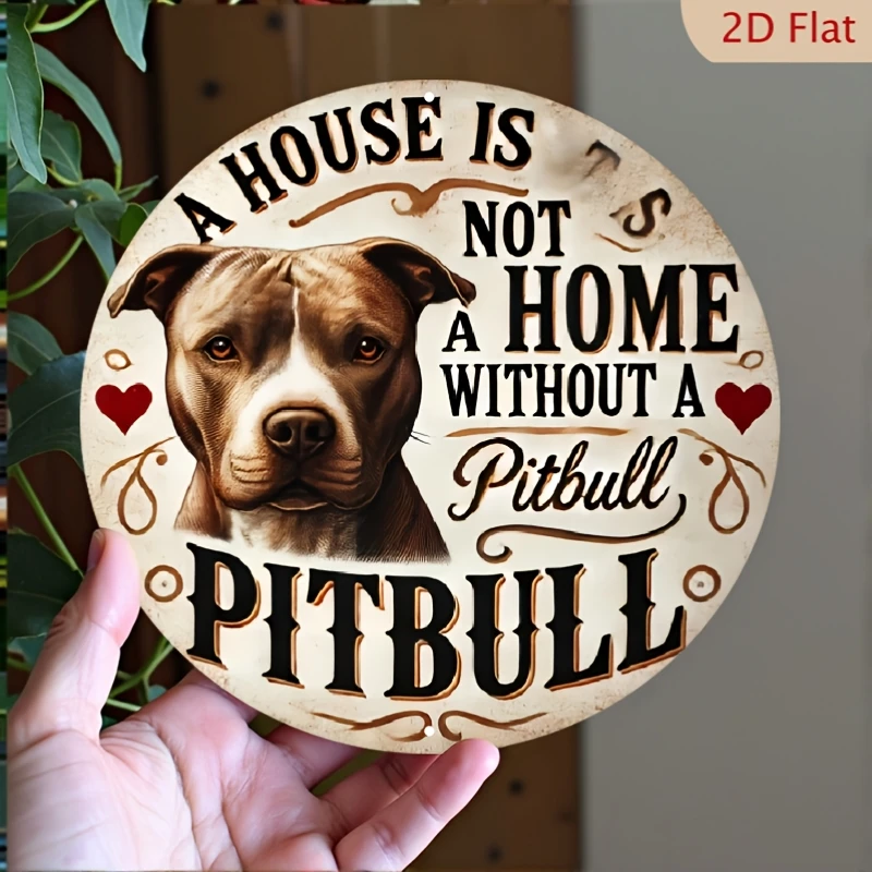 2D Flat, Vintage Rustic Iron Wall Decor Sign 