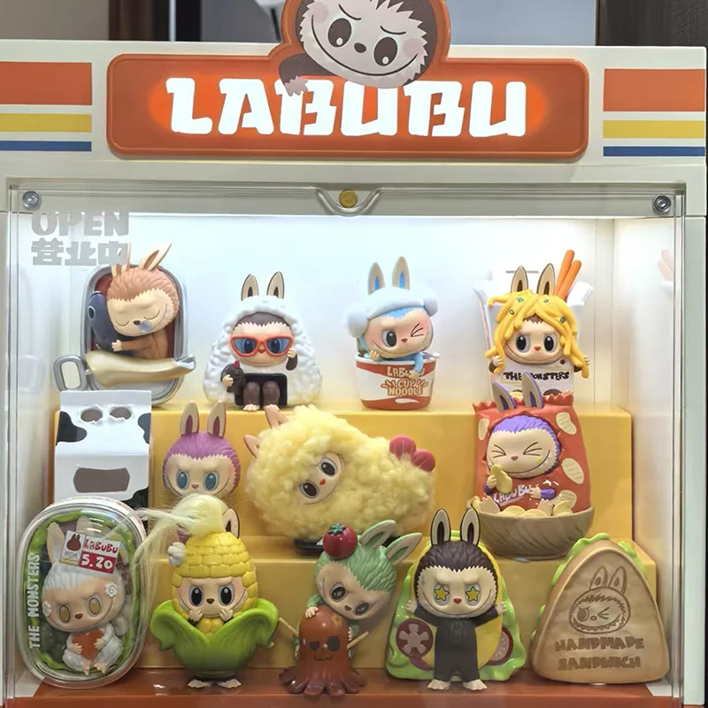 

POP MART THE MONSTERS Wacky Mart Series Blind Box Guess Bag Original Toys Doll Cute Gift