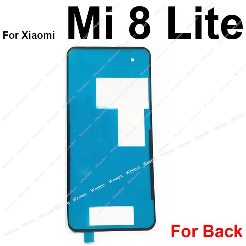 Back Battery Cover Adhesive Sticker Glue For Xiaomi Mi 6 8 9 Lite explorer Mi 9SE 9T CC9E Note 10 Pro Lite Back Housing Adhesive