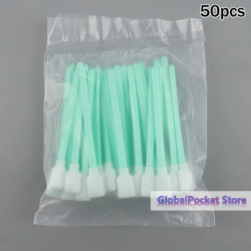 [TG823]50PCS Cleaning Tool Printhead Print Head Clean Wide Dustfree Sponge For All InkJet UV  Printer Cleaning Tool