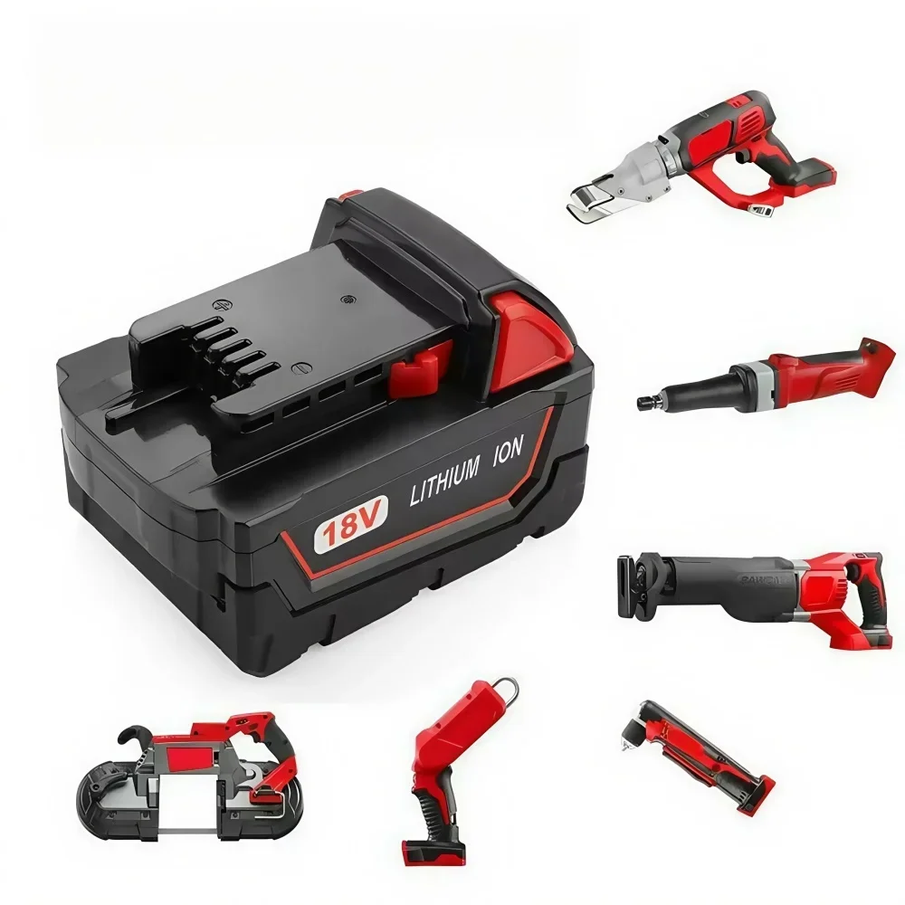 New Replacement 18V 6.0Ah (6000mAh) Lithium-ion Battery for Milwaukee 18V  48-11-1815 Cordless Tools & 18V Herramientas.