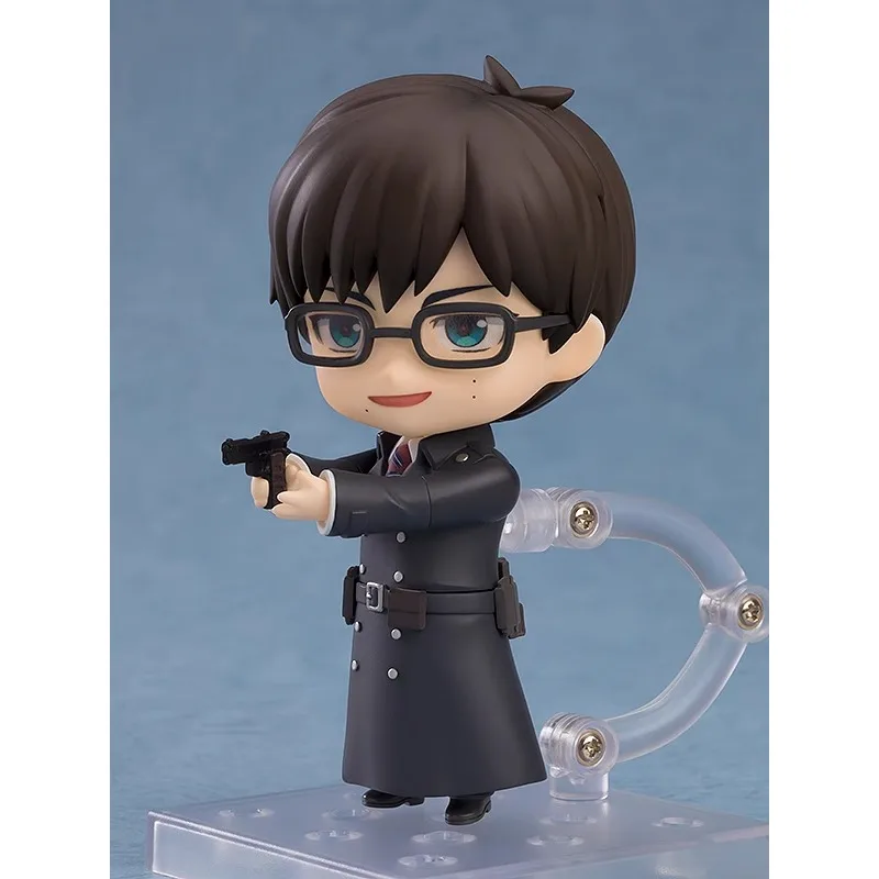 Niebieski egzorcysta Okumura Yukio 100% oryginalna oryginalna 10cm pcv figurka Anime model figurki zabawki kolekcja figurek lalka prezent