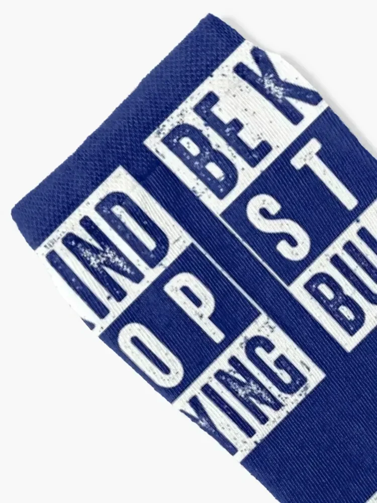 Be Kind Stop Bullying Awareness Slogan for teachers Socks fashionable heated Men's Socks Women's