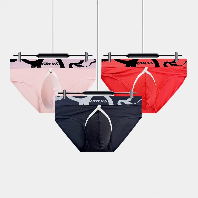 

1PC Men's Open-Crotch Briefs | Detachable Pouch & Hollow-Out Design | Soft Modal, Breathable and Sexy