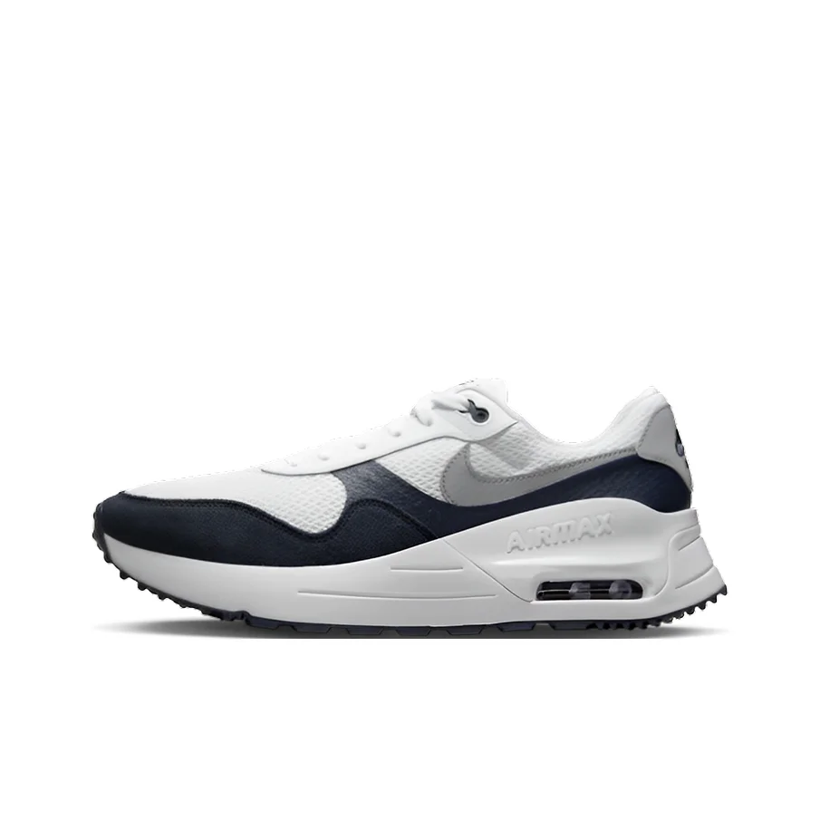 Nike Air Max SYSTM Casual Shoes Men's Low Top White/Blue DM9537-102