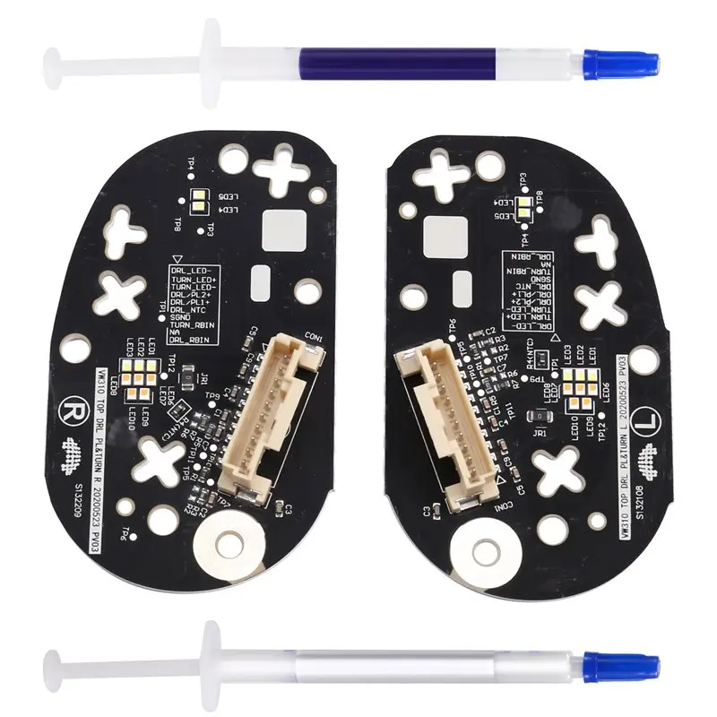 

Plain Car Headlight LED Module DRL Source Ballast Circuit Board Chip For VW ID3 2020- 2023 Car Lighting System