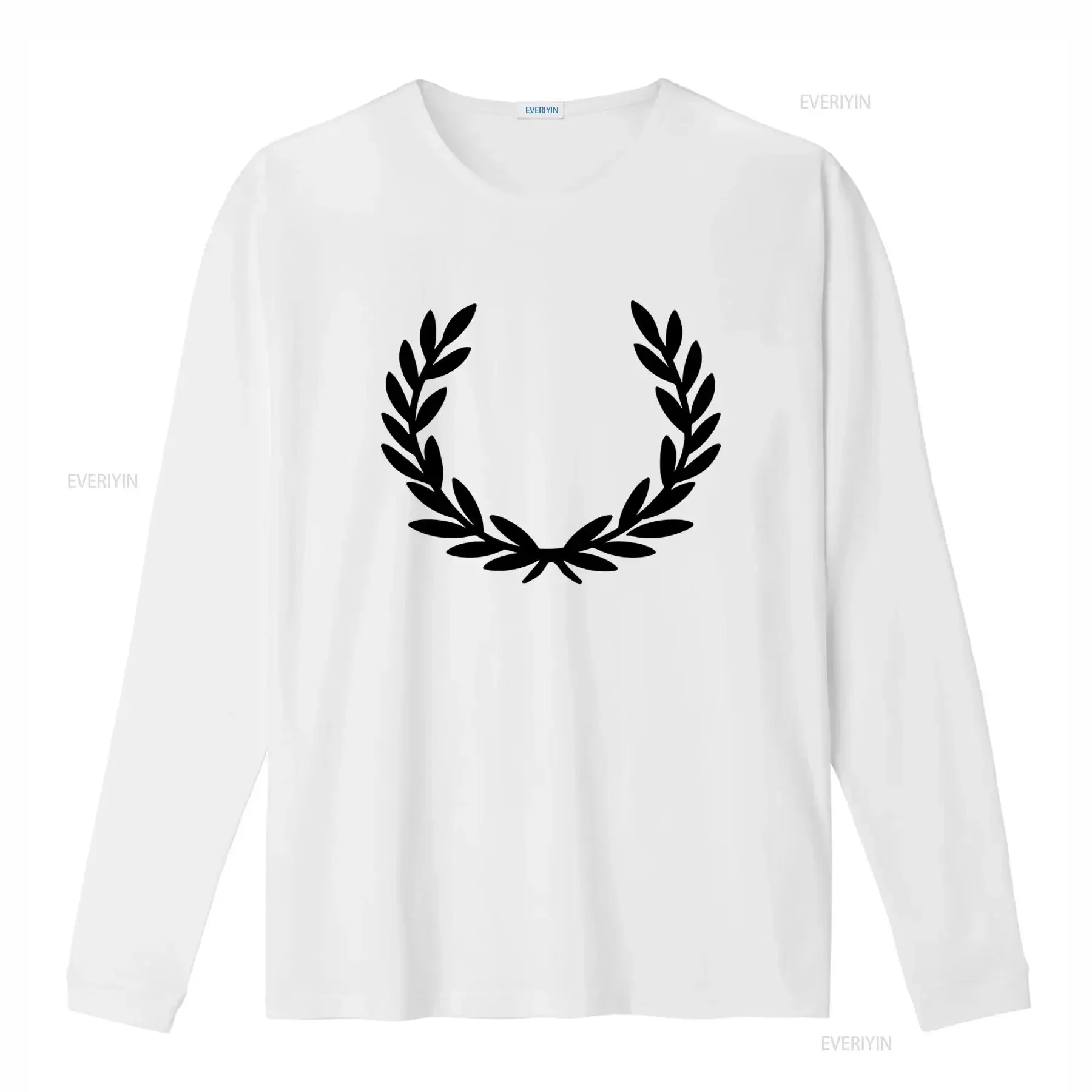 Laurel Wreath Winner Motif Fun T shirt Design Print  vintage Washed Breathable Versatile Casual Soft Stretched fashion Unisex image 2