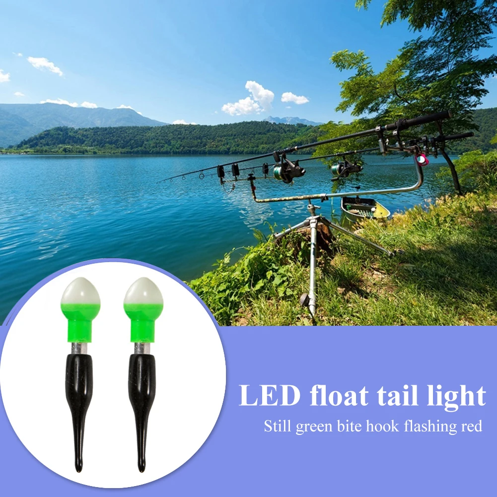 2pcs Dark Glow Stick 3D Gravity Sensing Fishing Rod Bell Alarm Light Sticks Ultra Light Sensitivity Equipment for Night Fishing