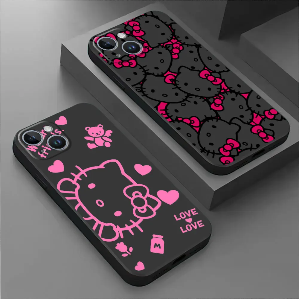 Phone Case for Motorola Moto Edge 30 Neo One Fusion Plus G9 Plus Edge 40 Pro Edge 20 Pro G200 5G sanrio H-Hello K-Kitty Cover