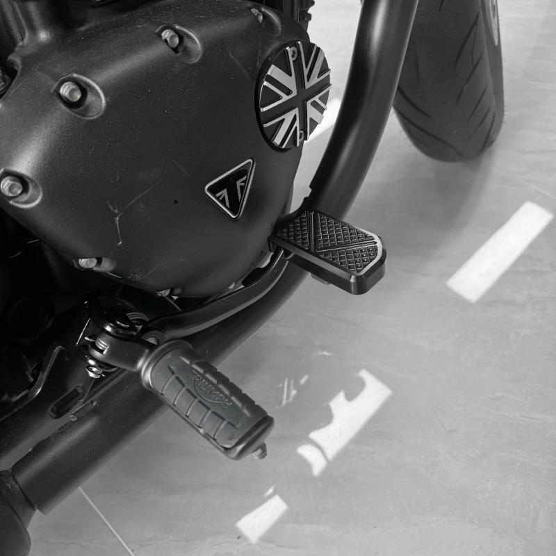 Estensione Pedale Freno Posteriore Moto per Triumph Bonneville Bobber Speedmaster 2018-2025