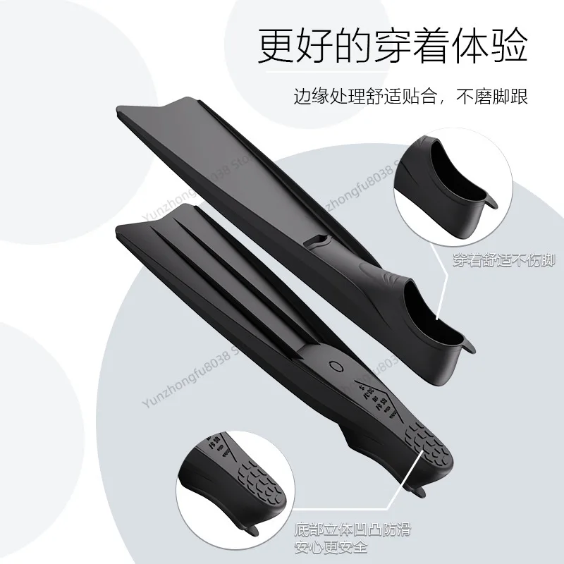 Long-bladed Diving Fins, Swimming and Diving Equipment and Accessories, Please Note The Size