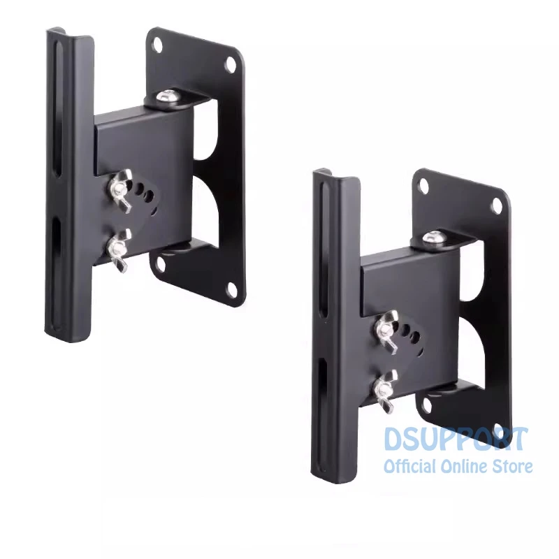 

(1 Pair=2 pieces ) GU40L High Quality Universal Surround Speaker Wall Mount Bracket Rotating Speaker Hanger Loading 40kgs