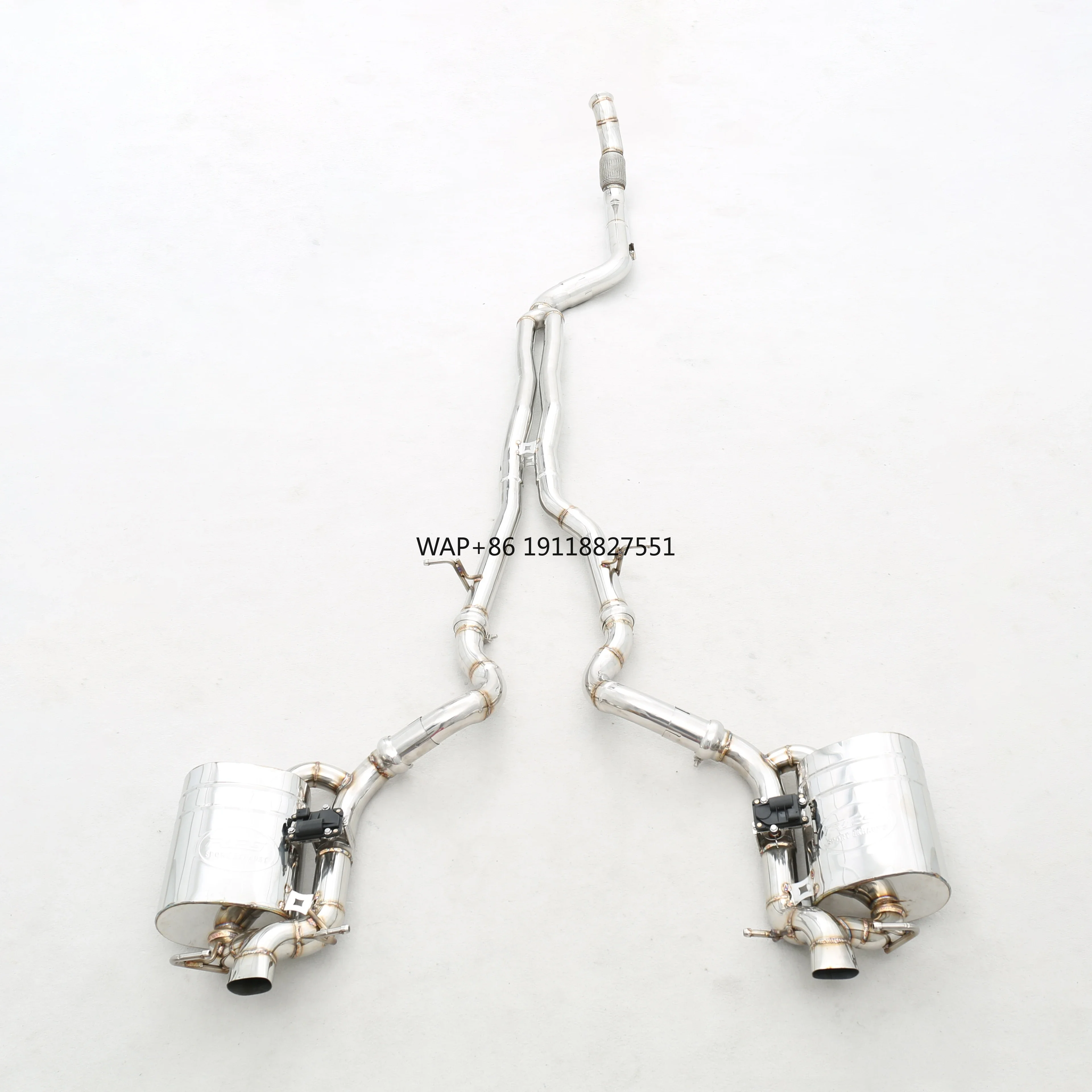 

OEM Custom 304 Stainless Steel/Titanium Valved Exhaust System 3.0T M256 for E53 W213/C238 304 Exhaust Pipes