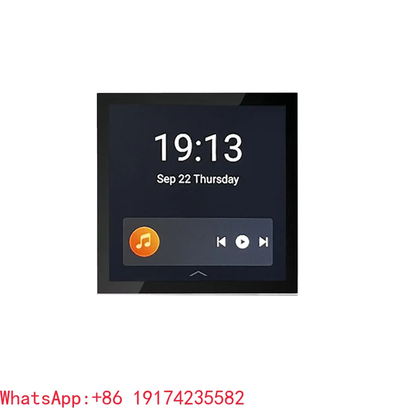 4 Inch Android 10 Touch Screen 2+16G Airplay  WIFI TFcard  86 Type Bluetooths Wall Mounted Amplifier