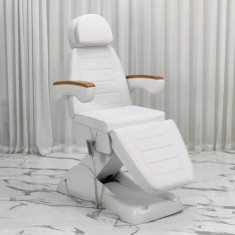 

3 4 Motors Electric Facial Beauty Salon Bed Medical Spa Massage Treatment Table Podiatry Chair Aesthetic Tattoo Bed