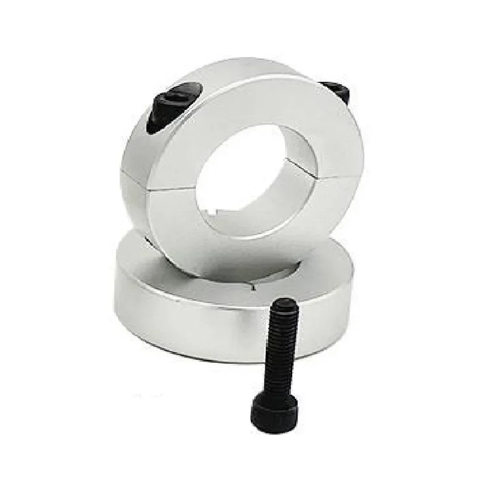 13mm/15mm/16mm/20mm/25mm/30mm anéis fixos liga de alumínio braçadeira colar tipo braçadeira duplo eixo dividido marca 2025 novo