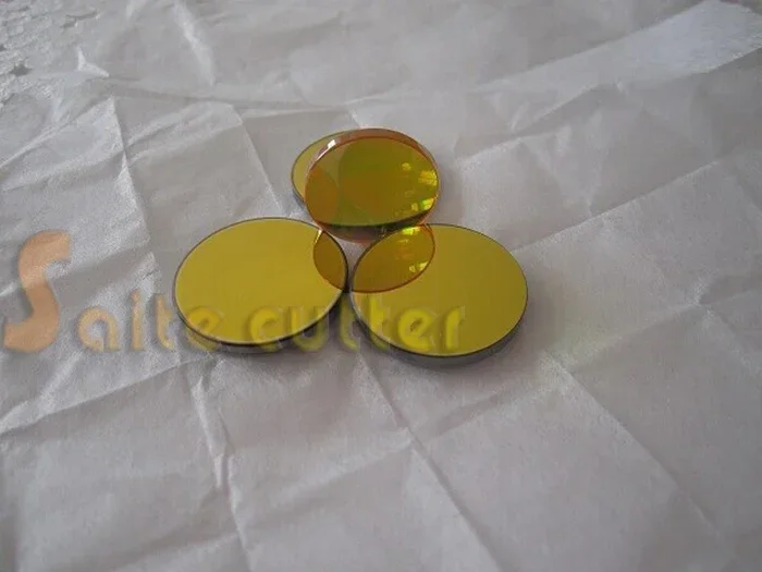 

3 pcs Dia 25mm Si Reflection Mirrors + 1 pc Znse Focal Lens Dia 20 Focal 63.5mm 2.5" for Co2 Laser Engraving Cutting Machine