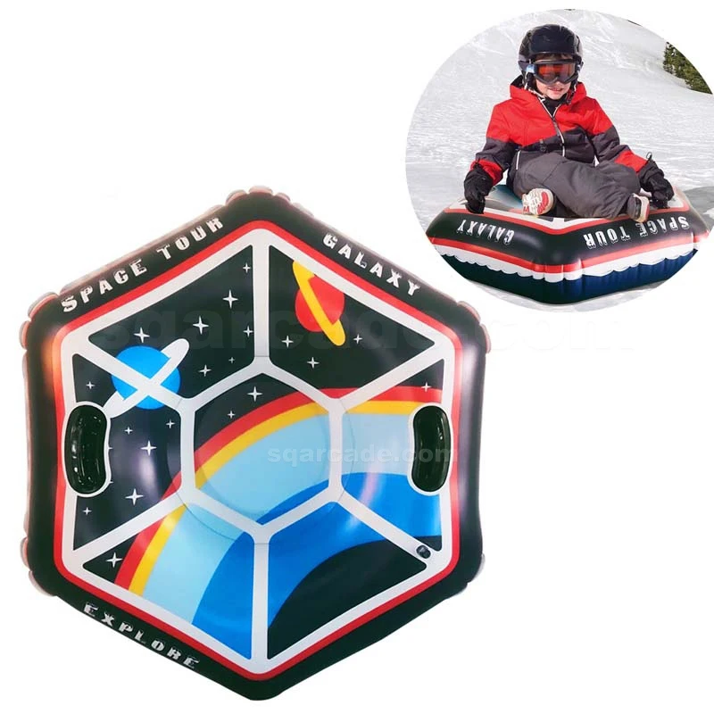 

Inflatable Ski Circle Winter Cold-resistant Adult Ski Tire Snowboard Play Snow Skating