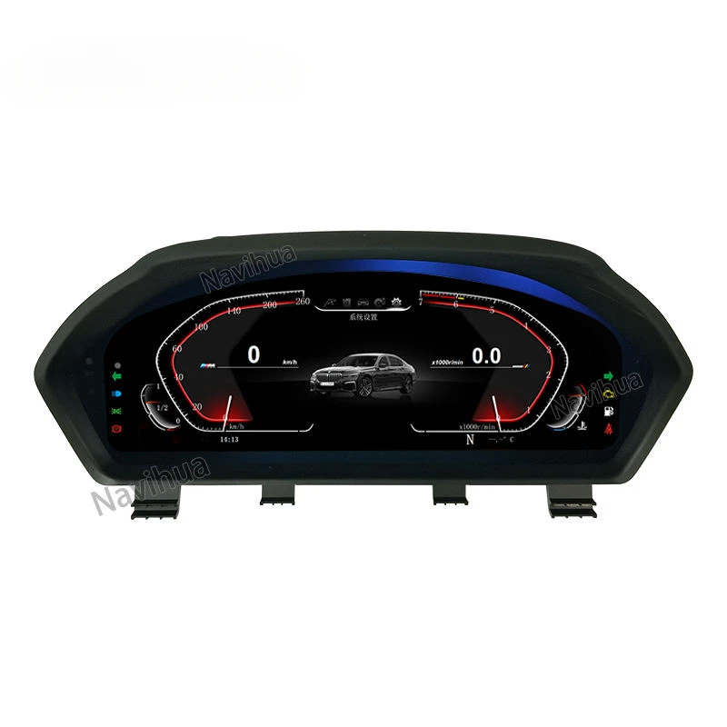 Car Instrumentation Auto Dashboard Gauges Speedometer LCD Digital Instrument Cluster for  3 Series F30