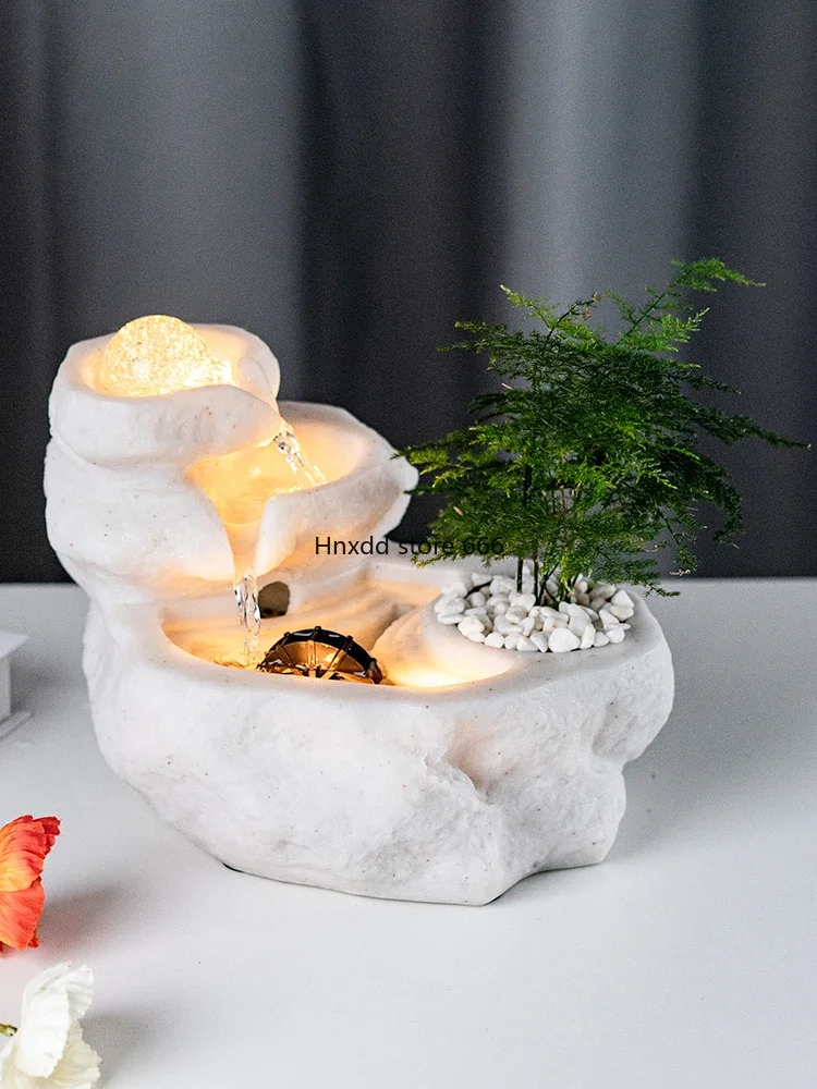 Modern Home Living Room Store Desktop Decoration Micro Landscape Transshipment Lucky Ornament