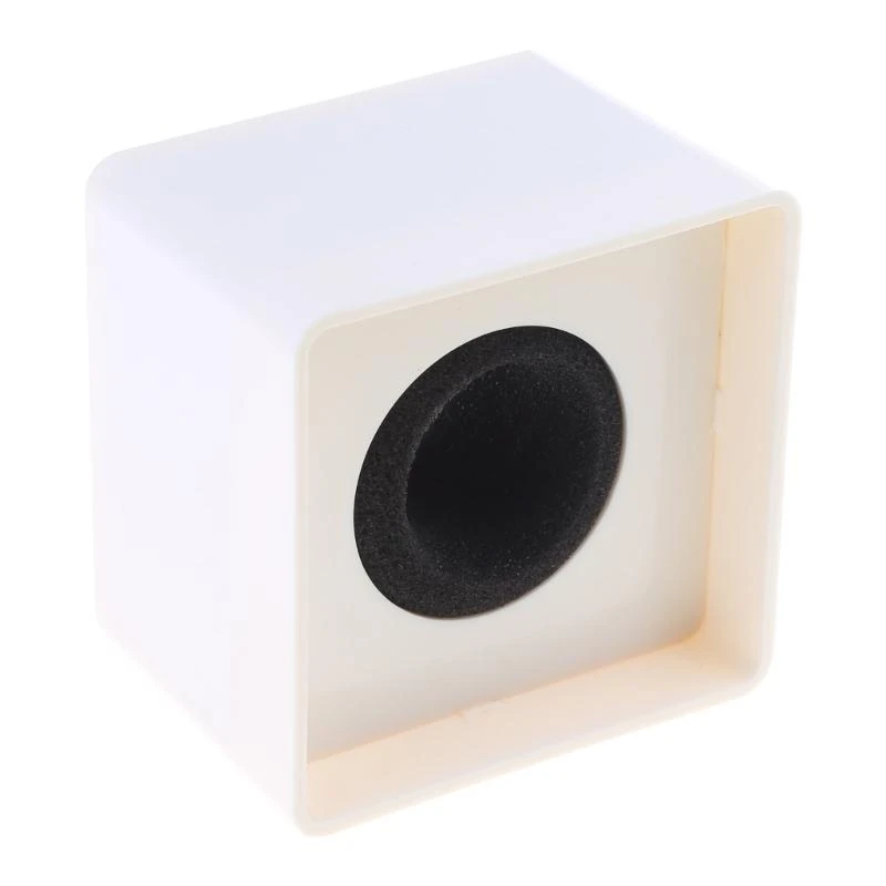 Microphone Flag Mic Station Cube Square Box ABS Prop Flags Portable Shaped Holder