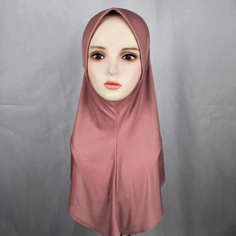 

Джерси Хиджаб Женский Мусульманский Платок Мгновенный Шарф Рамадан Амира Ислам Головной Убор Вытягивающийся Головной Убор Ид Нікаб Nikab Тюрбан Шали