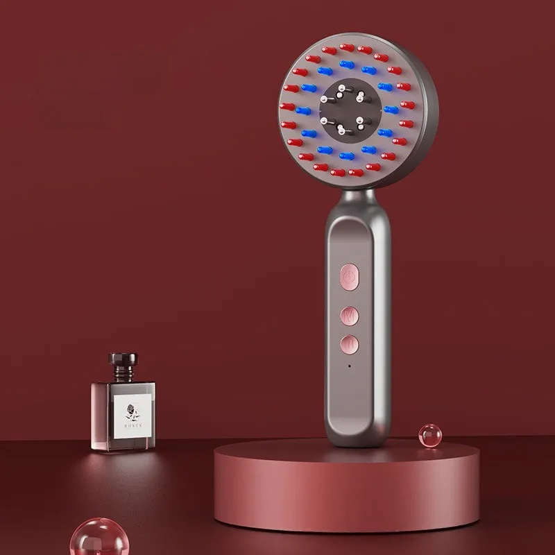 

【COUPON!】Scalp Massage Comb Red Light Therapy& Kneading Function For Hair Growth& Care Device