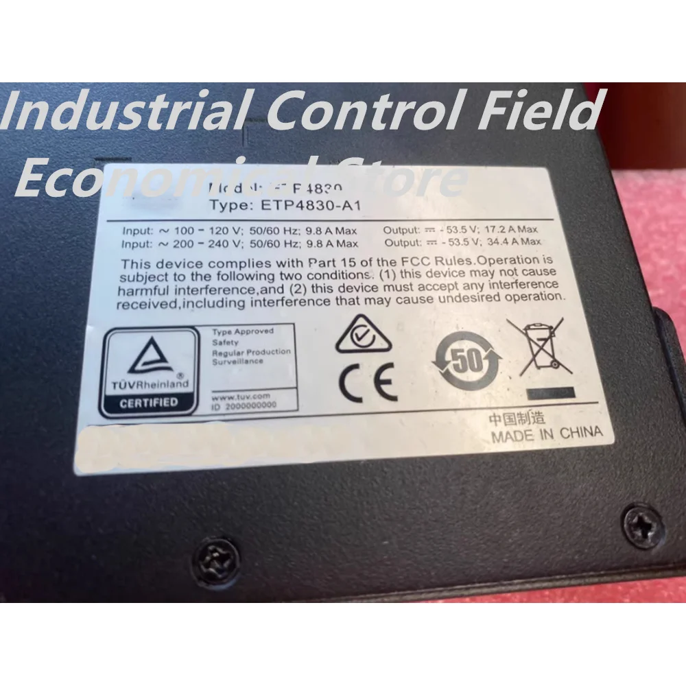 FOR HUAWEI    ETP4830-A1 / ETP4830-B1A2    Power Supply 