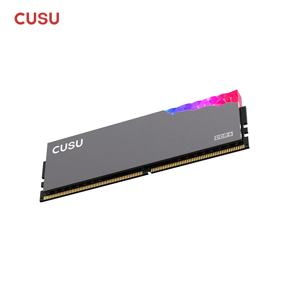 CUSU Memoria Ram Ddr4 8GB 16GB RGB DDR4 3200MHz 3600MHz 1.35V 288pin Udimm ذاكرة عشوائية لسطح المكتب DDR5 5600MHz 6000MHz 6400MHz 16GBx2