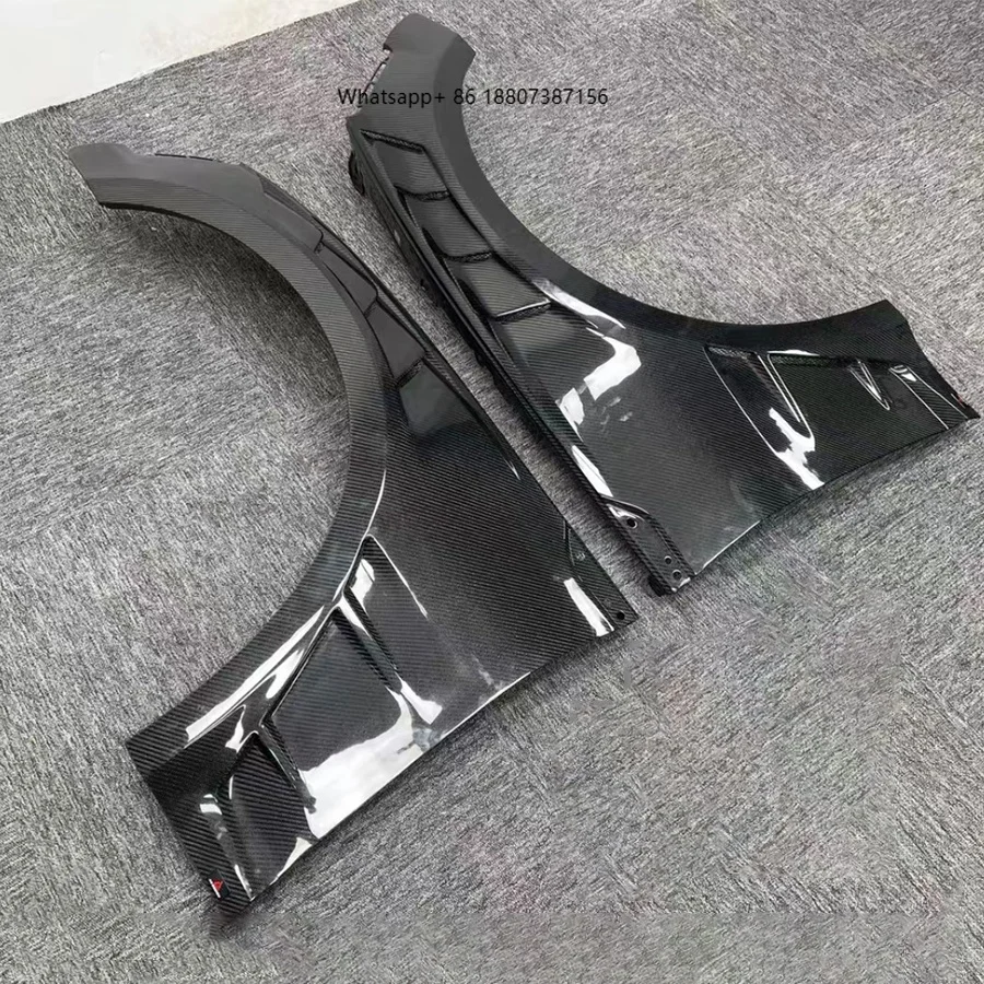 

ForAudi RS5 B9/ B10 2017-2020 AE Style Carbon Fiber Front Fender Car Front Bumper Side Fender Wheel Arch Mudguard Car Bodykit