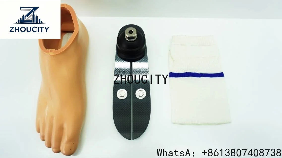 prosthesis prosthetic-carbon-fiber-foot Flexible prosthetic leg Comfortable low ankle Carbon Fiber Prosthetic Foot