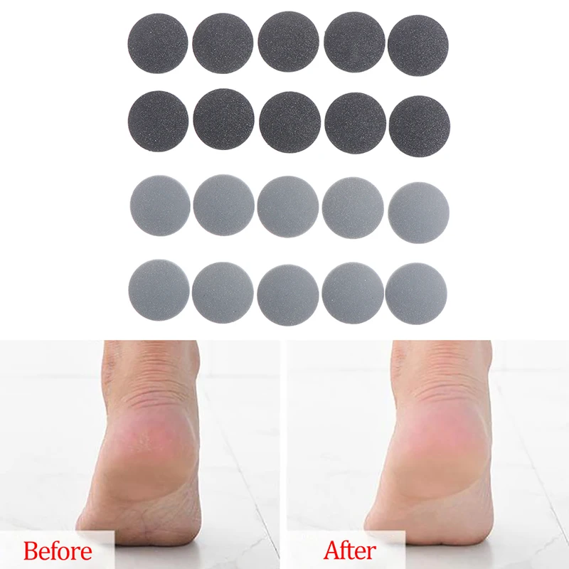 Testa di ricambio per smerigliatrice per piedi da 20 pezzi/lotto per rimozione calli per pedicure automatica elettronica per lime per piedi