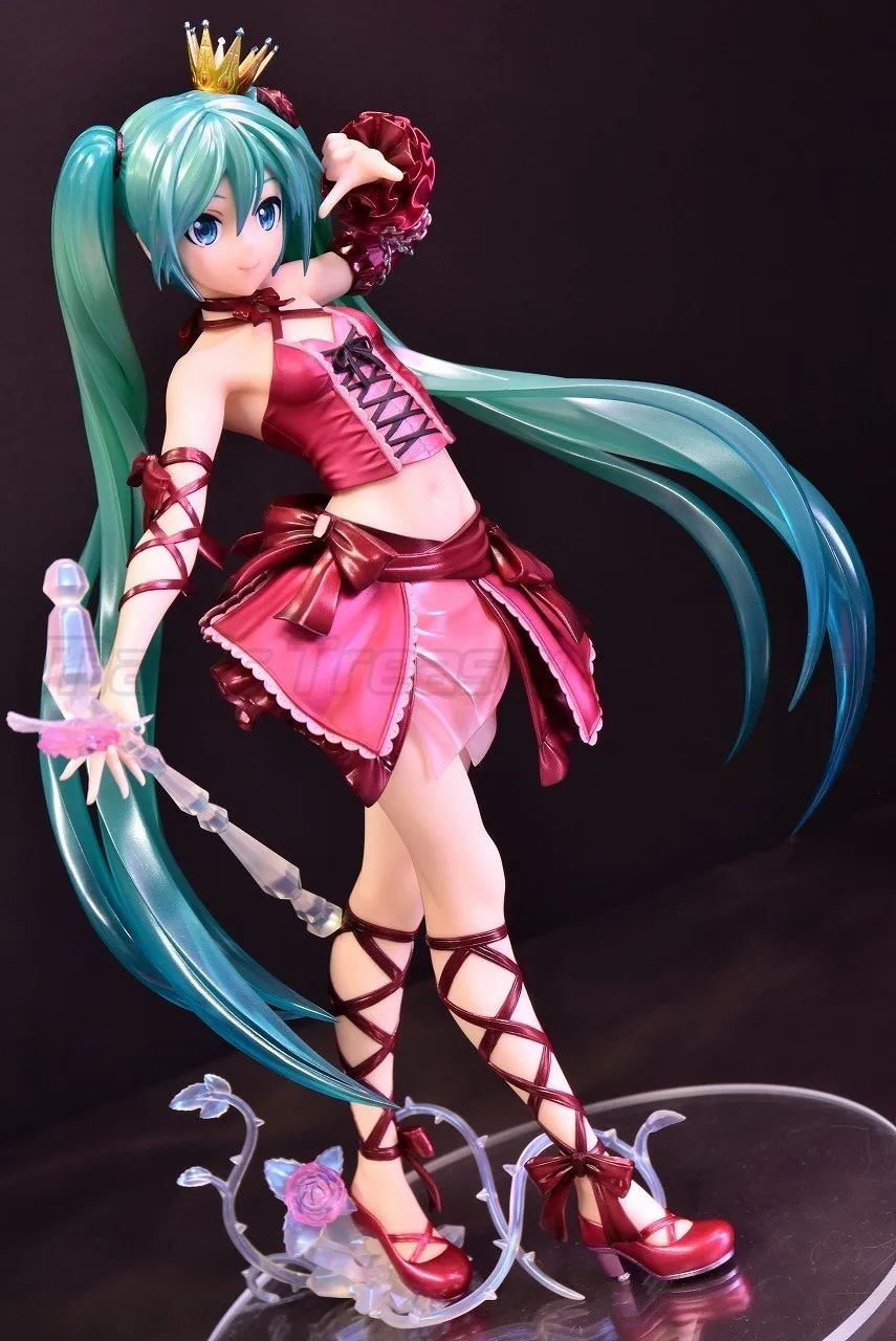 

【MT】Original Max Factory VOCALOID Project DIVA 2nd Hatsune Miku Burgundy Dress Ver 1/7 Scale Anime Figures