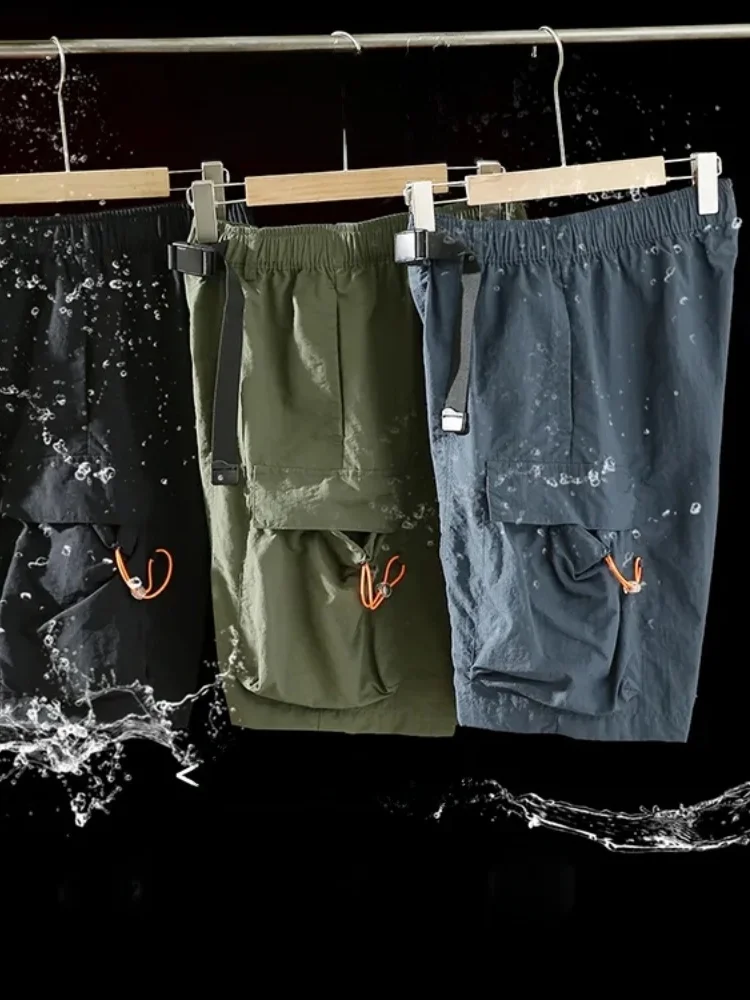 

Мужские повседневные рабочие брюки North Home для активного отдыха, ветрозащитные, дышащие, водоотталкивающие, быстросохнущие, летние пляжные шорты до колен