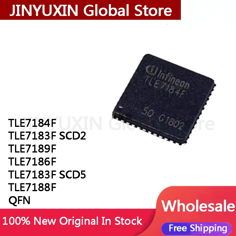 1Piece TLE7184F TLE7183F SCD2 TLE7189F TLE7186F TLE7183F SCD5 TLE7188F QFN IC Chip In Stock Wholesale