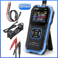 FNIRSI HRM-10 Voltage Internal Resistance Battery Tester, Milliohmmeter 100V 200Ω, Car Battery Tester, Voltage Meter