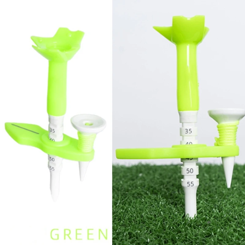 

Golfing Tees 85mm Height Adjustable Outdoor Golfing Training Tool