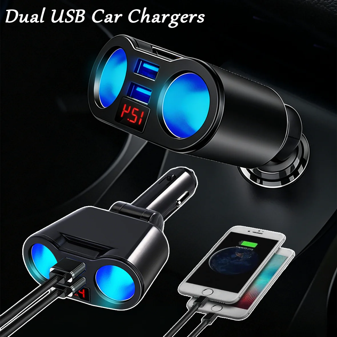 Dual Usb Car Cigare…