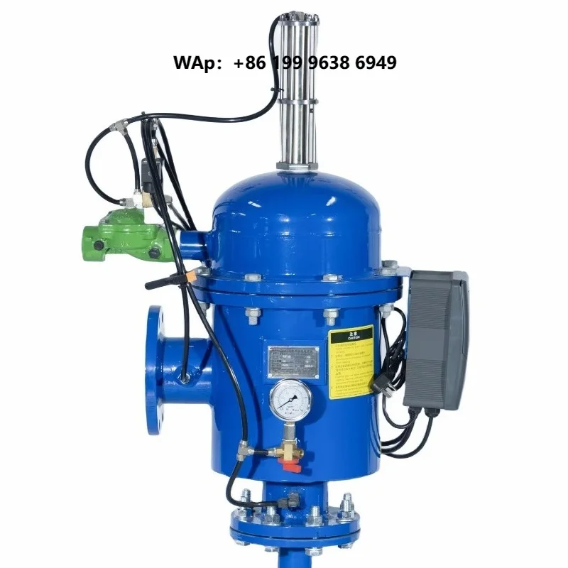 CDFS Gravel Sand Filters PLC Core Components Self-Cleaning Automatic Backwash Remote Monitoring 1-Year Warranty Irrigation 170kg