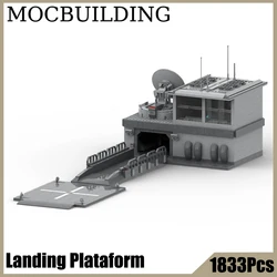 Landing Plataform Display Model MOC Building Block Bricks DIY Construction Toys Birthday Gift