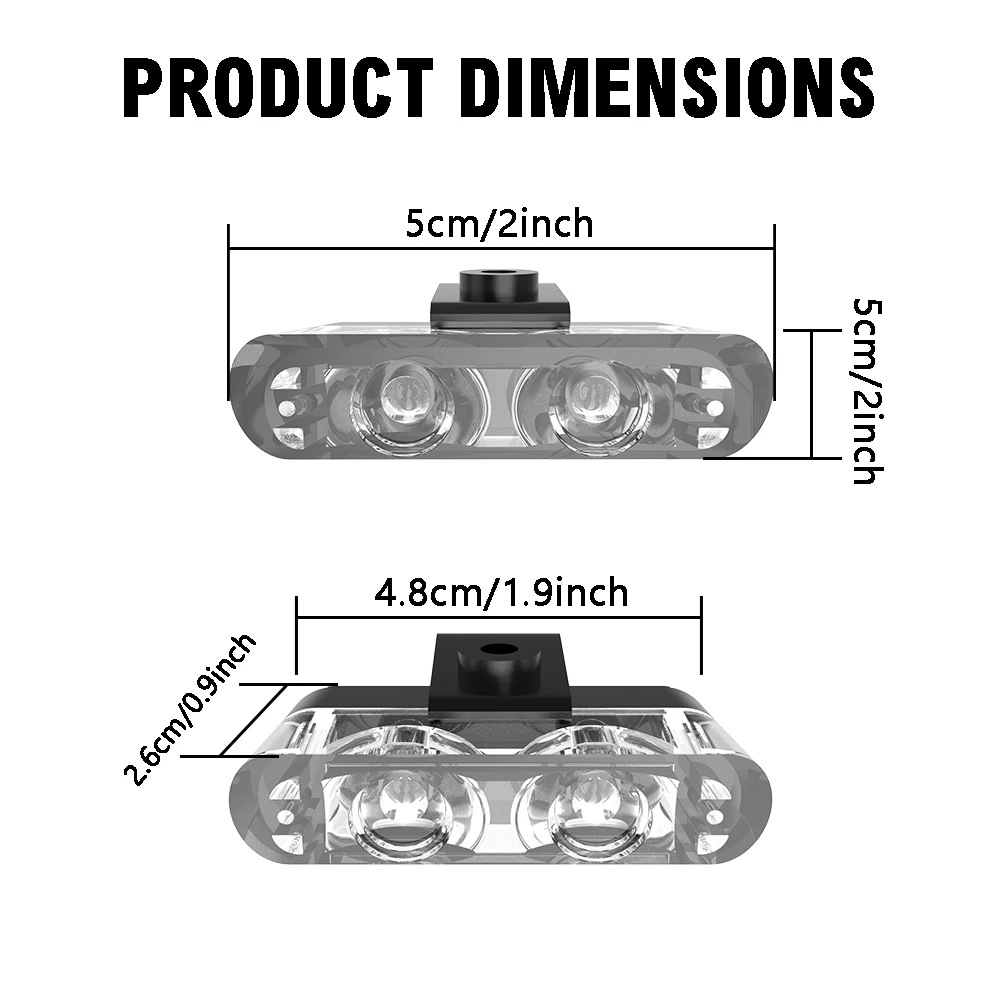 8 في 1 LED أضواء ستروب الطوارئ الشرطة خطر أضواء الإشارة 12 فولت اللاسلكية عن بعد سيارة مصبغة ضوء فلاش بار لسيارات شاحنة فان #2