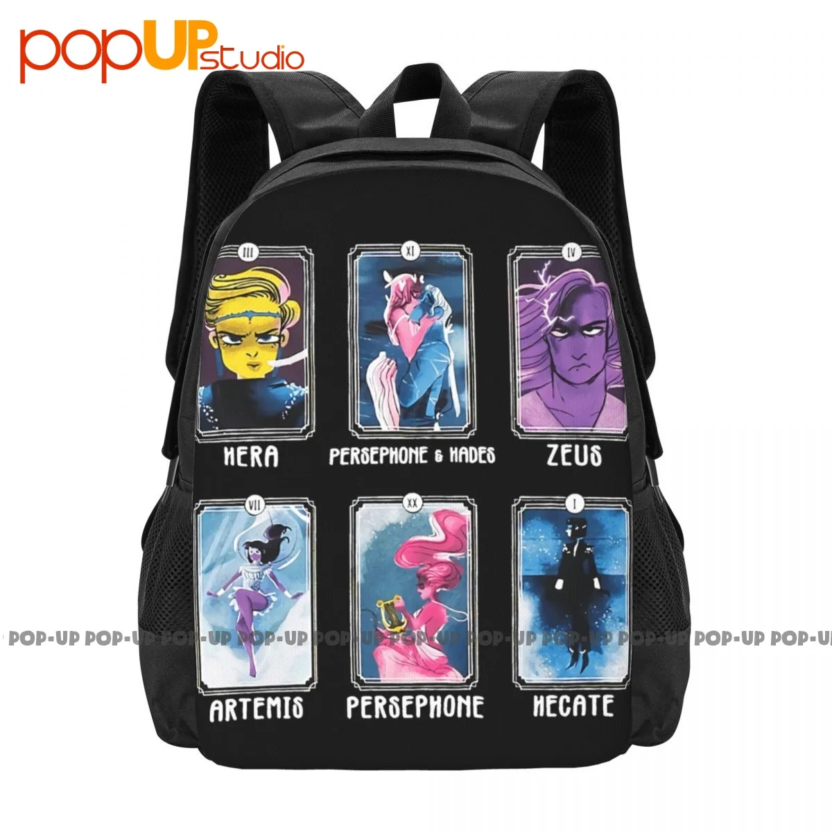 Aol Lore Olympus Tarot Card Backpack Large Capacity Fashion Swimming Sports Bag Bags For Travel