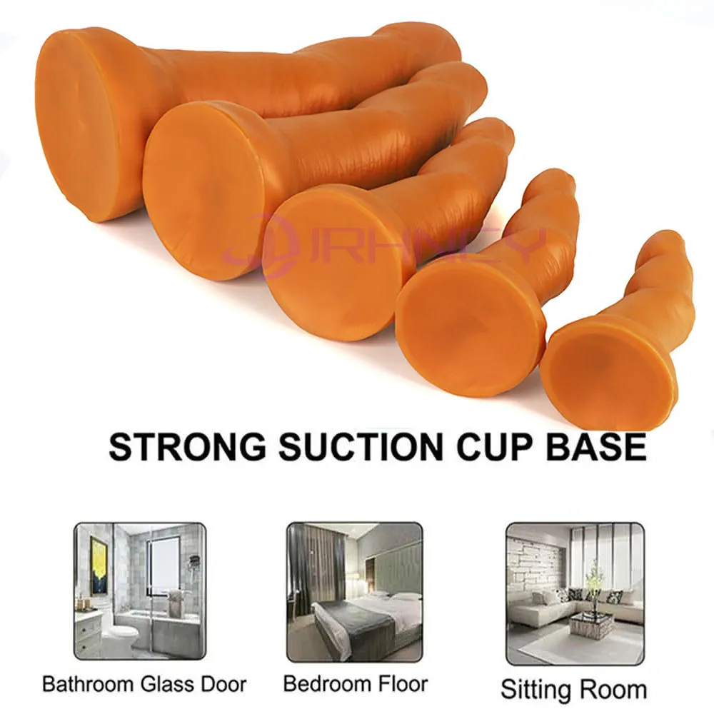 Plug anale enorme da 10 cm in silicone liquido platino, dita, plug anale, grandi giocattoli sessuali anali per donne e uomini, massaggio prostatico, enormi dildo anali_voghion.com