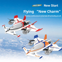 Qidi570 Remote Control Vector Aircraft Eight Channel Brushless Multifunctional Vertical Takeoff And Landing Aerobatic Model Toy