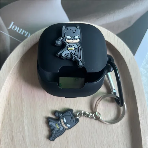 Imagen 2 del producto Funda de silicona con dibujos animados para auriculares Anker Soundcore Liberty 4 NC, caja de carga, funda protectora suave con llavero, novedad