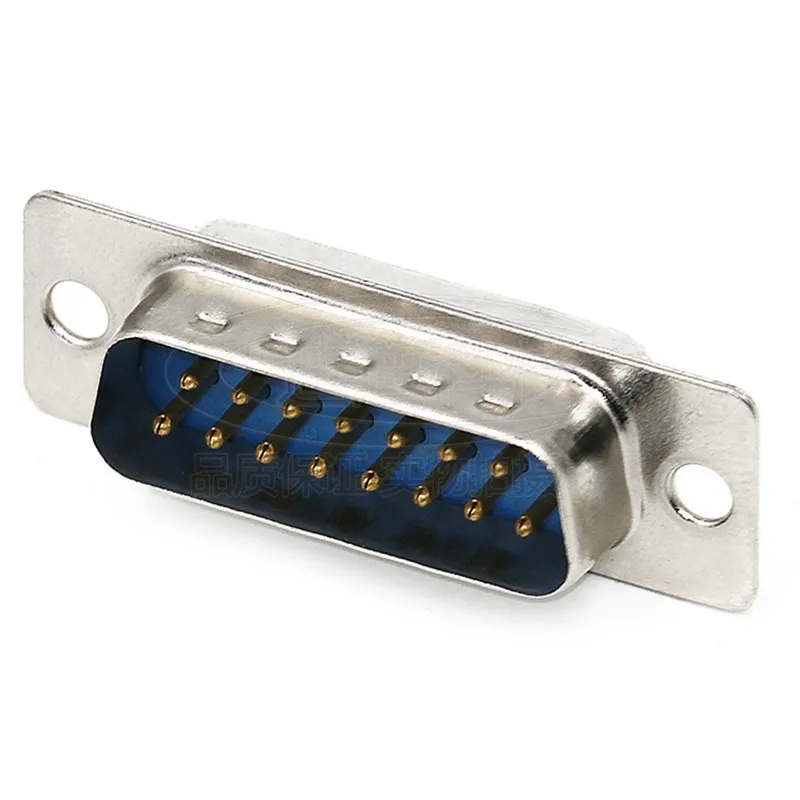 10pcs Connector DB9/15/25/37PIN Serial VGA  Female 2 Rows Solder Type Plug D-SUB Male Plug Socket Connector